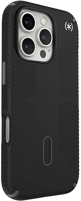Dėklas Speck Presidio2 Grip ClickLock & MagSafe do iPhone 16 Pro juoda