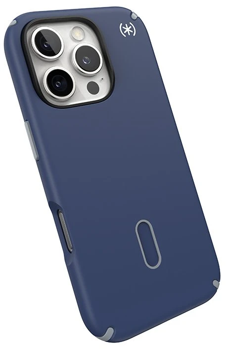 Dėklas Speck Presidio2 Pro ClickLock & MagSafe do iPhone 16 Pro tamsiai mėlyna