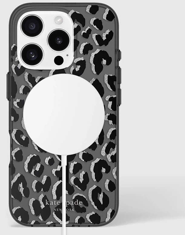 Kate Spade New York Protective MagSafe - dėklas skirtas Apple iPhone 16 Pro City Leopard