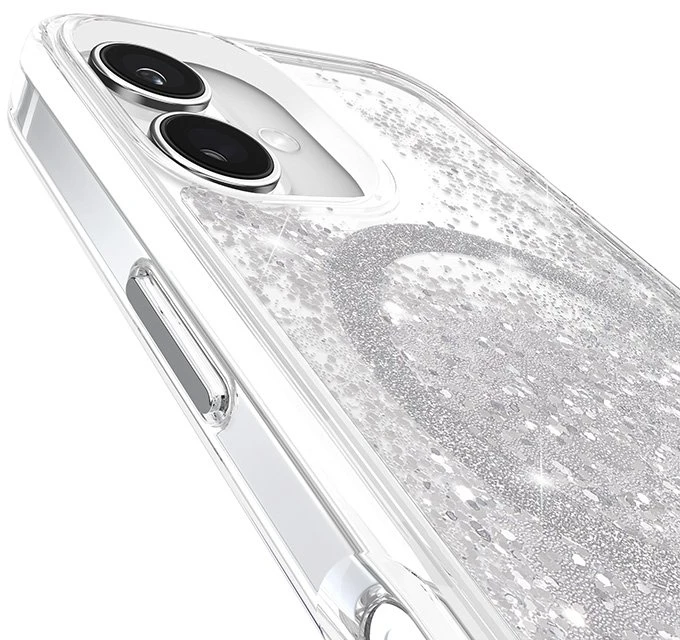 Case-Mate Waterfall MagSafe - dėklas skirtas Apple iPhone 16 Sidabrinis