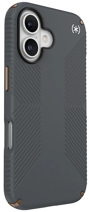 Dėklas Speck Presidio2 Grip do iPhone 16 pilka