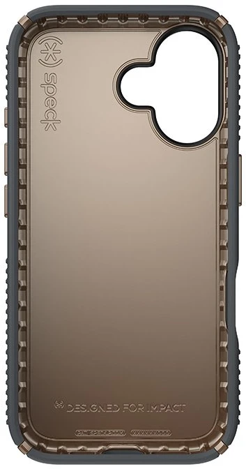 Dėklas Speck Presidio2 Grip do iPhone 16 pilka