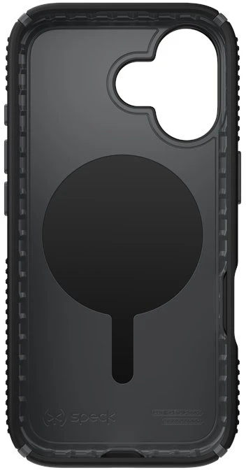 Speck Presidio2 Grip MagSafe - dėklas skirtas Apple iPhone 17 Juodas / Slate Pilkas / Baltas