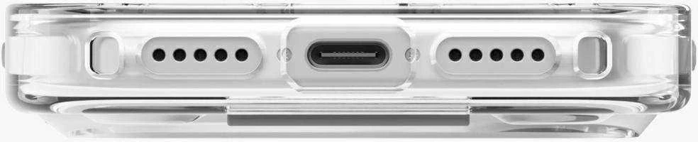 UNIQ Heldro Air Dėklas skirtas Apple iPhone 17 Pro Magclick Charging Transparent