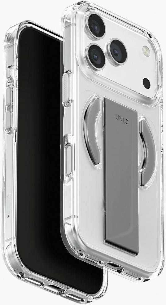 UNIQ Heldro Air Dėklas skirtas Apple iPhone 17 Pro Magclick Charging Transparent