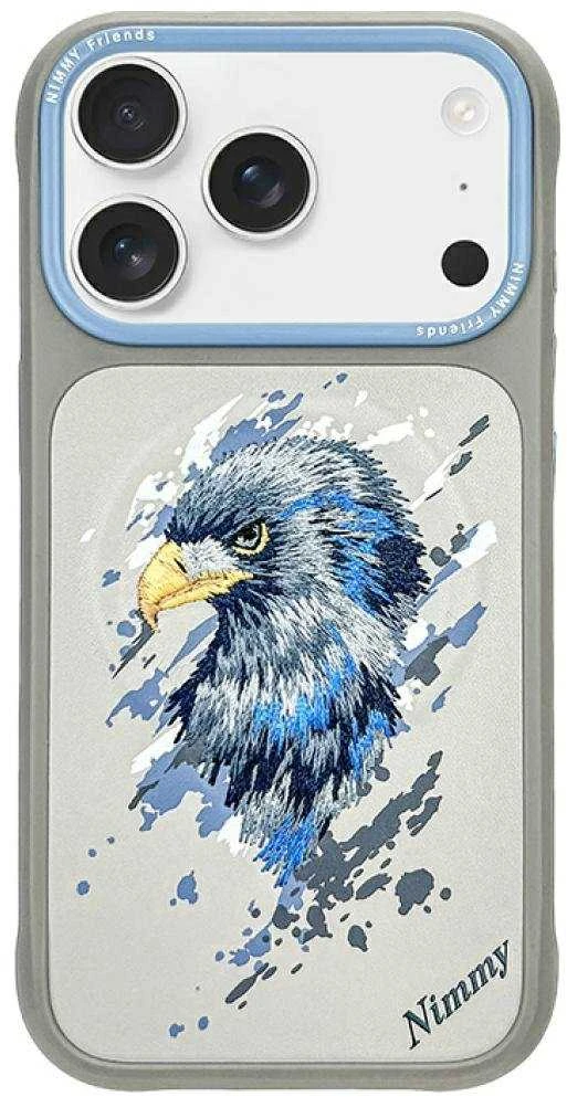 „Nimmy Eagle MagSafe“ dėklas, skirtas „iPhone 17 Pro Max“ – pilkas
