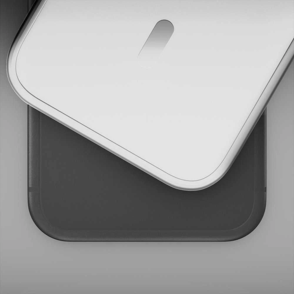 Dėklas 3Mk apsaugos 3mk dūminis „MagCase“, skirtas „iPhone 17 Pro Max“ – „Baltas-Translucent“