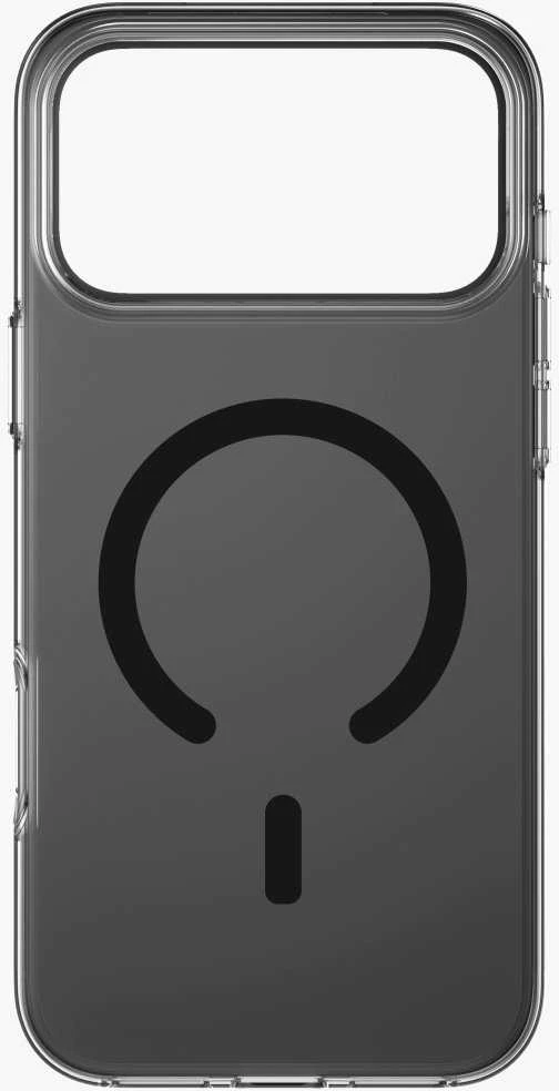 UNIQ Clario Dėklas Apple iPhone 17 Pro Max Magclick Charging juodos spalvos