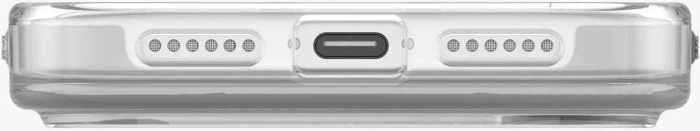 UNIQ Clario Dėklas Apple iPhone 17 Pro Max Magclick Charging skaidrus