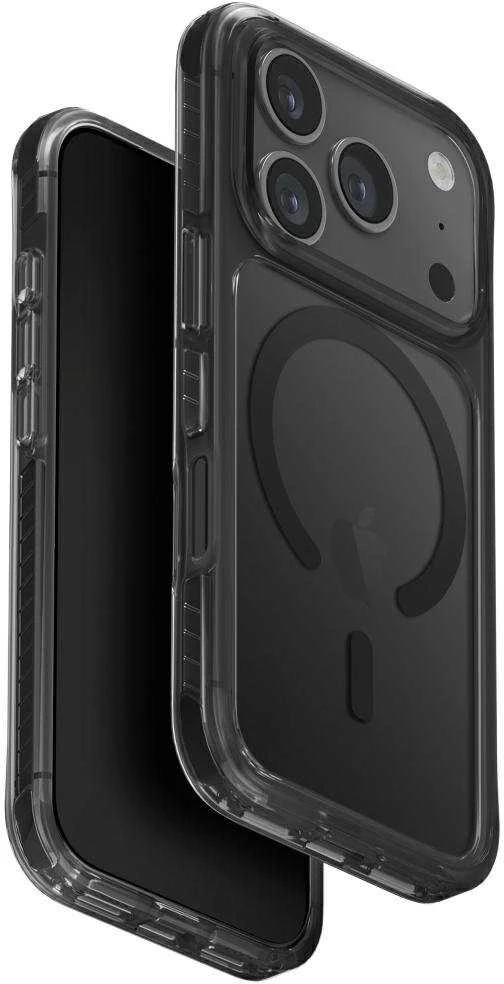 UNIQ Combat Dėklas Apple iPhone 17 Pro Magclick Charging juodos spalvos