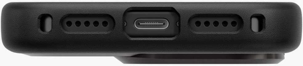 Dėklas UNIQ Heldro Pro skirtas Apple iPhone 17 Pro Magclick Charging juodos spalvos