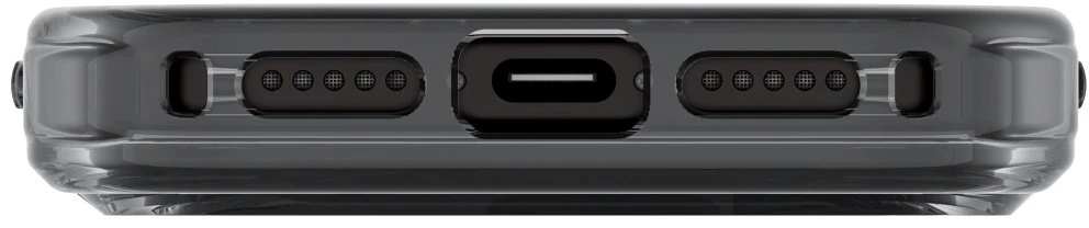 UNIQ Swivix Dėklas Apple iPhone 17 Pro 360 Rotating Kickstand juodos spalvos