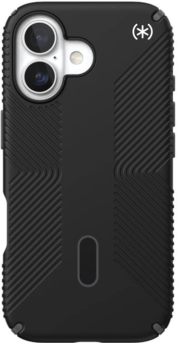 Speck Presidio2 Grip ClickLock & MagSafe - dėklas Apple iPhone 17 Juodas / Slate Pilkas / Baltas