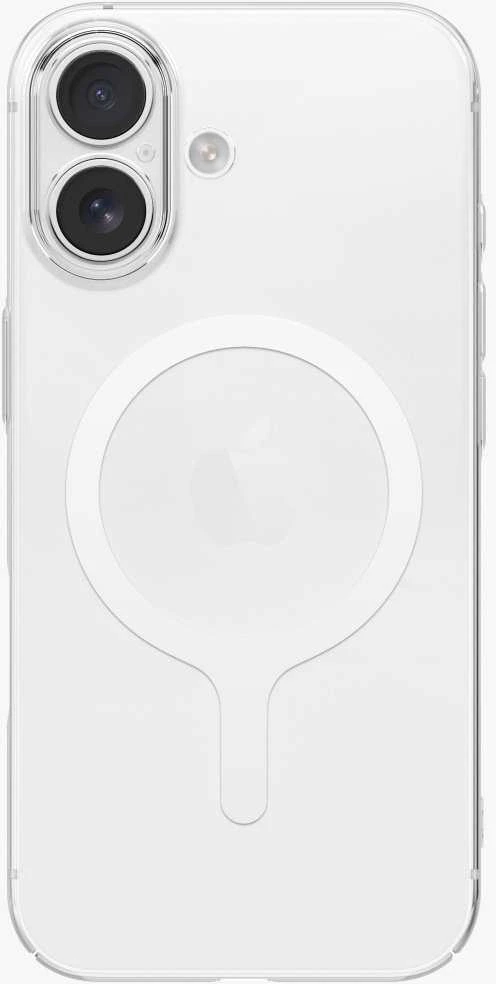 UNIQ Airsuit dėklas skirtas Apple iPhone 17 Magclick Charging skaidrus