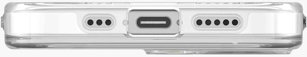 UNIQ Clario Dėklas iPhone 17 Magclick Charging skaidrus