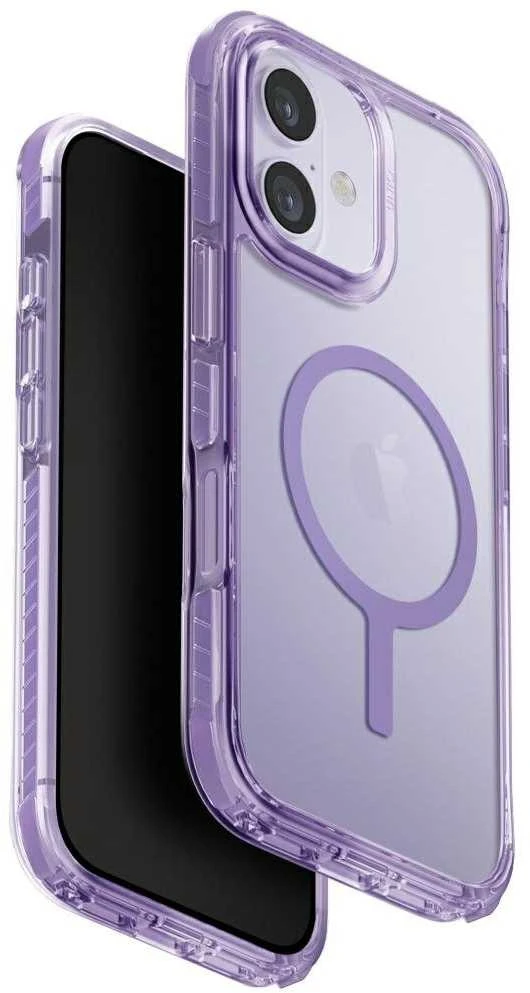 UNIQ Combat dėklas skirtas Apple iPhone 17 Magclick Charging lilac