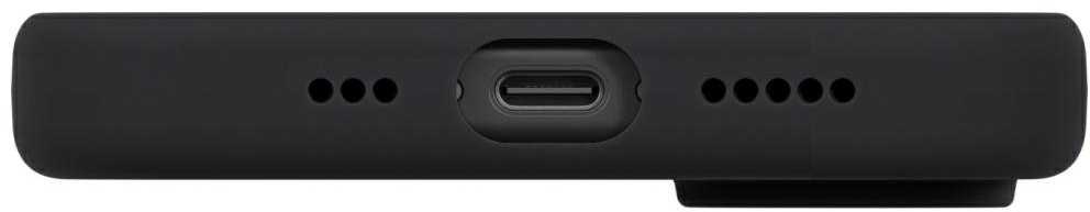 UNIQ Lino dėklas Apple iPhone 17 Magclick įkrovimo pilkas