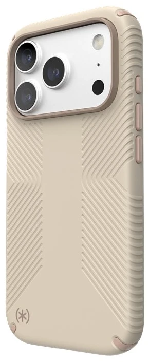 Dėklas iPhone 18 Pro / 17 Pro Speck Presidio2 Grip MagSafe, Papyrus