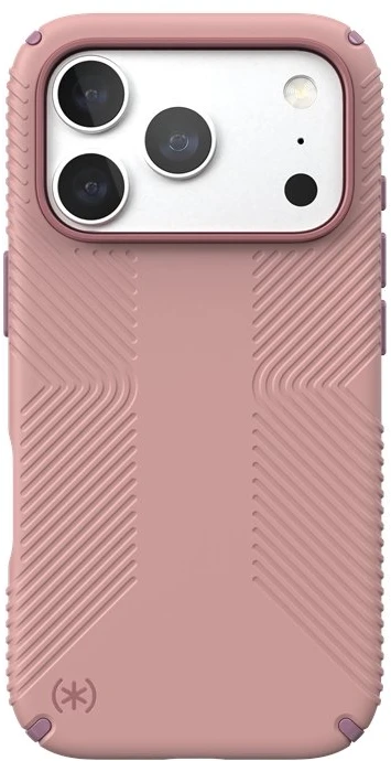 Dėklas iPhone 18 Pro / 17 Pro Speck Presidio2 Grip MagSafe, Quiet Blush