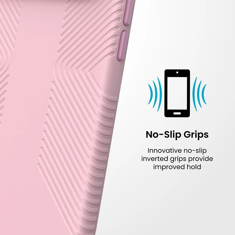 Dėklas iPhone 18 Pro / 17 Pro Speck Presidio2 Grip MagSafe, Quiet Blush
