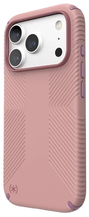 Dėklas iPhone 18 Pro / 17 Pro Speck Presidio2 Grip MagSafe, Quiet Blush