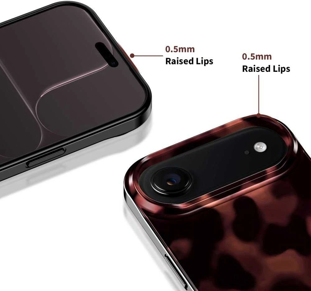Tech-Protect Lamano MagSafe dėklas iPhone Air - Juodas ir Raudona