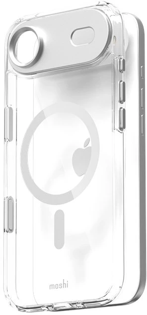 Dėklas Moshi iGlaze MagSafe - Case Apple iPhone Air Luna Sidabrinis