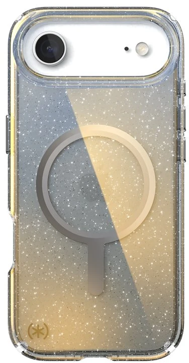 Speck Presidio Lux MagSafe - dėklas Apple iPhone Air Hyper Mirror Glitter / Sidabrinis Metallic