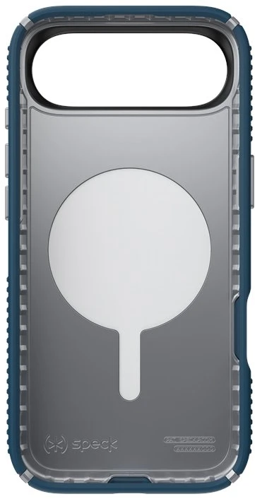 Speck Presidio2 Grip ClickLock & MagSafe - dėklas Apple iPhone Air Deep Sea / Sidabrinis Metallic / Spell Mėlyna