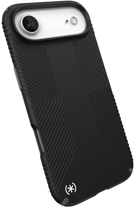 Speck Presidio2 Grip MagSafe - dėklas Apple iPhone Air Juodas / Slate Pilkas / Baltas