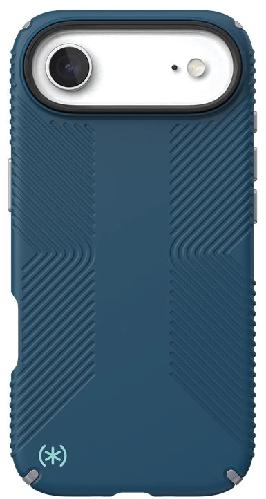 Speck Presidio2 Grip MagSafe - dėklas Apple iPhone Air Deep Sea / Sidabrinis Metallic / Spell Mėlyna