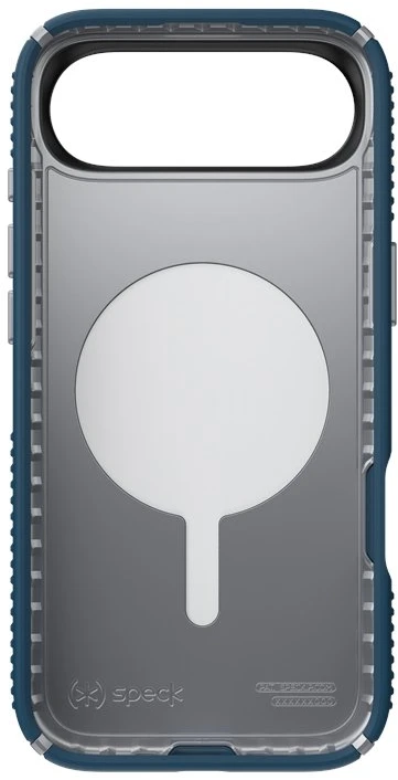 Speck Presidio2 Grip MagSafe - dėklas Apple iPhone Air Deep Sea / Sidabrinis Metallic / Spell Mėlyna