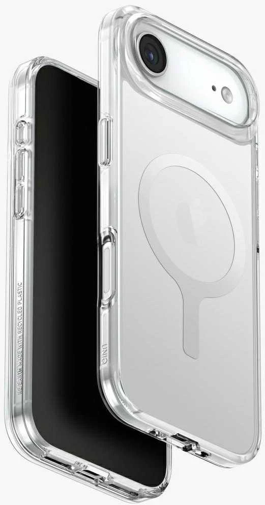 UNIQ Clario Dėklas Apple iPhone Air Magclick Charging skaidrus