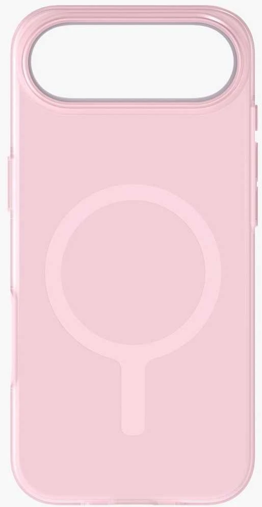 UNIQ Clario Dėklas Apple iPhone Air Magclick Charging rožinės spalvos