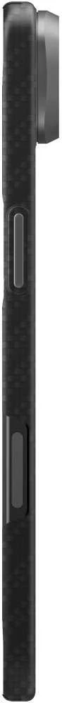 Dėklas UNIQ Keva EDGE skirtas Apple iPhone Air Magclick Charging juodos spalvos