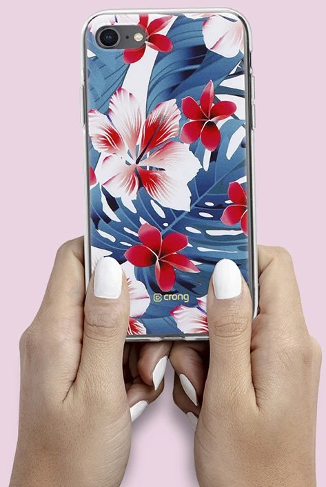 Crong Flower dėklas – dėklas skirtas Apple iPhone SE 2020 / 8 / 7 pattern 03