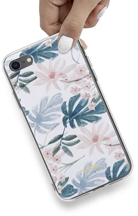 Crong Flower dėklas – dėklas skirtas Apple iPhone SE 2020 / 8 / 7 pattern 01