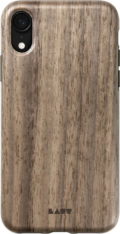 Laut PINNACLE - dėklas skirtas Apple iPhone XR with natural wood Walnut