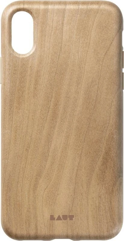 Laut PINNACLE - dėklas skirtas Apple iPhone XR su natural wood Cherry Wood