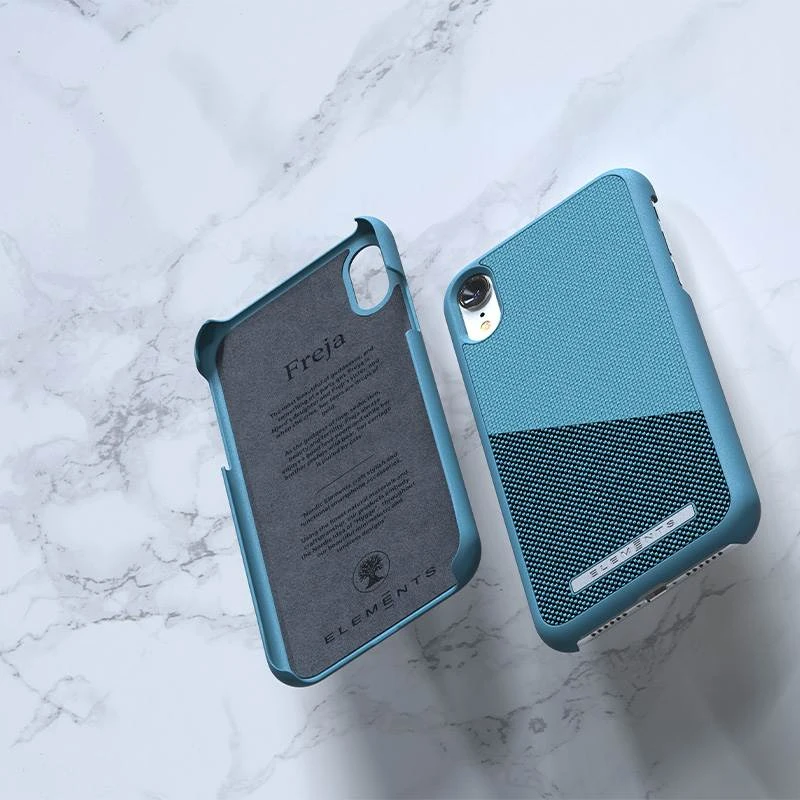 Nordic Elements Saeson Freja - dėklas skirtas Apple iPhone XR Petrol