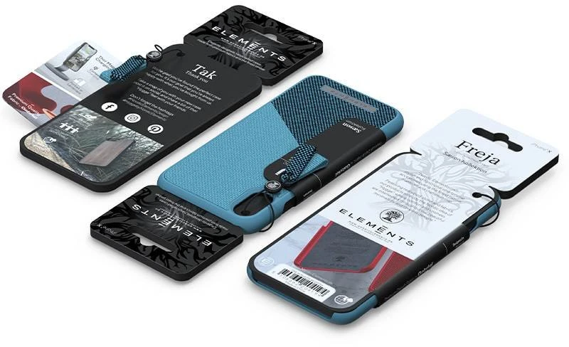 Nordic Elements Saeson Freja - dėklas skirtas Apple iPhone XR Petrol