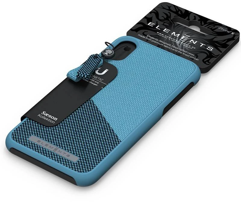 Nordic Elements Saeson Freja - dėklas skirtas Apple iPhone XR Petrol
