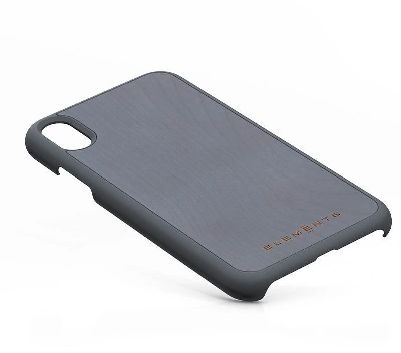 Nordic Elements Original Gefion - dėklas skirtas Apple iPhone XR with real maple wood Mid Pilkas