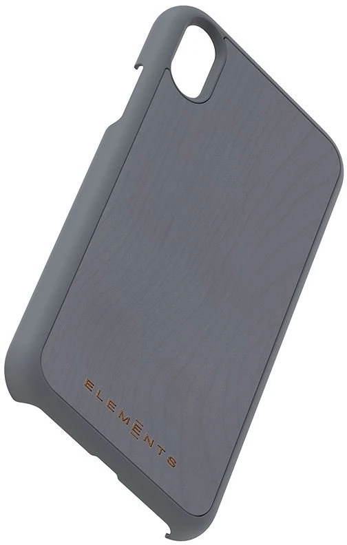 Nordic Elements Original Gefion - dėklas skirtas Apple iPhone XR with real maple wood Mid Pilkas
