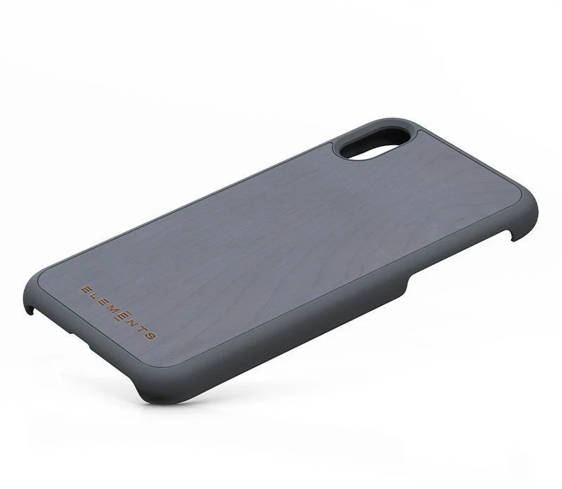 Nordic Elements Original Gefion - dėklas skirtas Apple iPhone XR with real maple wood Mid Pilkas