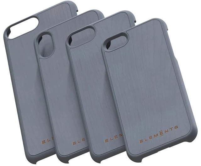 Nordic Elements Original Gefion - dėklas skirtas Apple iPhone Xs Max su real maple wood Mid Pilkas