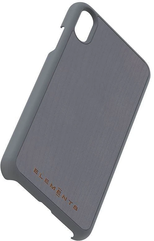 Nordic Elements Original Gefion - dėklas skirtas Apple iPhone Xs Max su real maple wood Mid Pilkas