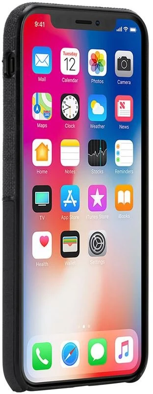 Incase Textured Snap - dėklas skirtas Apple iPhone Xs Max Juodas