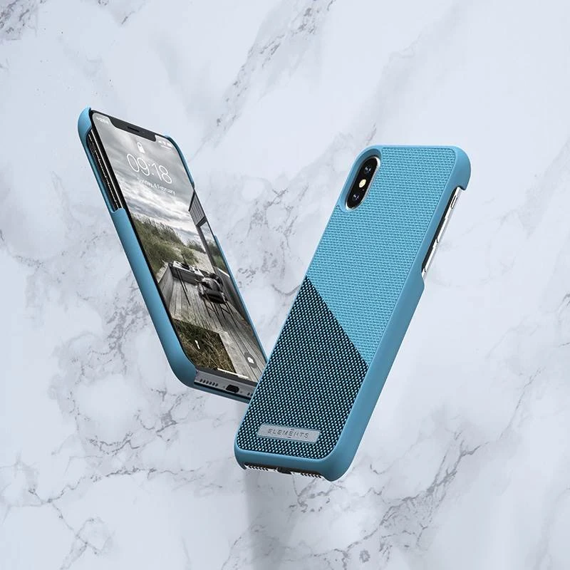 Nordic Elements Saeson Freja - dėklas skirtas Apple iPhone Xs Max Petrol
