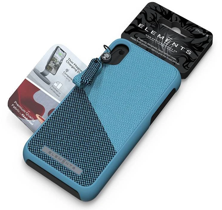 Nordic Elements Saeson Freja - dėklas skirtas Apple iPhone Xs Max Petrol